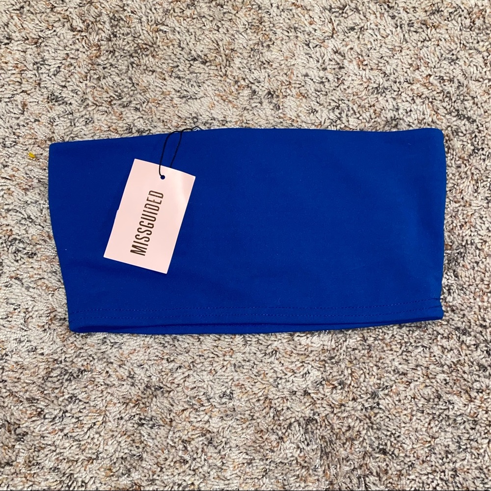 Missguided Royal Blue Bandeau